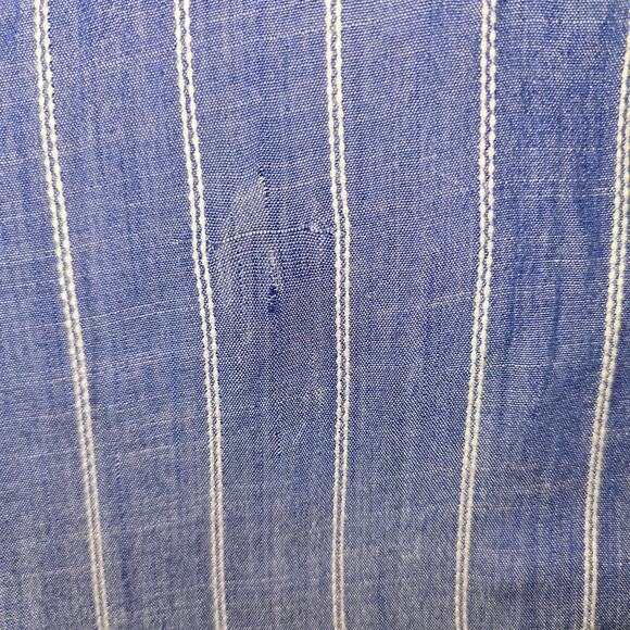 Blue Island Beach Swim Cover-Up Women's Size M Blue/White - Picture 9 of 9